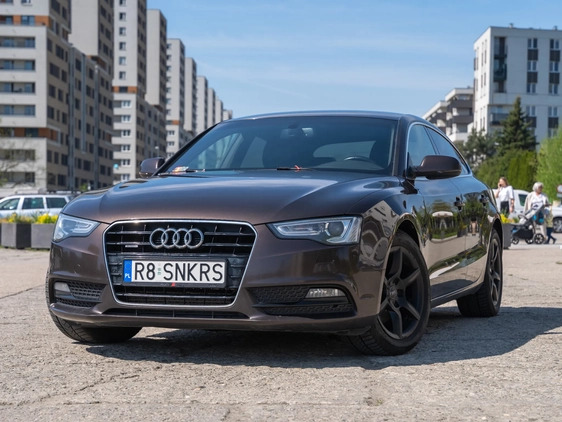 Audi A5 cena 67400 przebieg: 209718, rok produkcji 2013 z Kraków małe 704